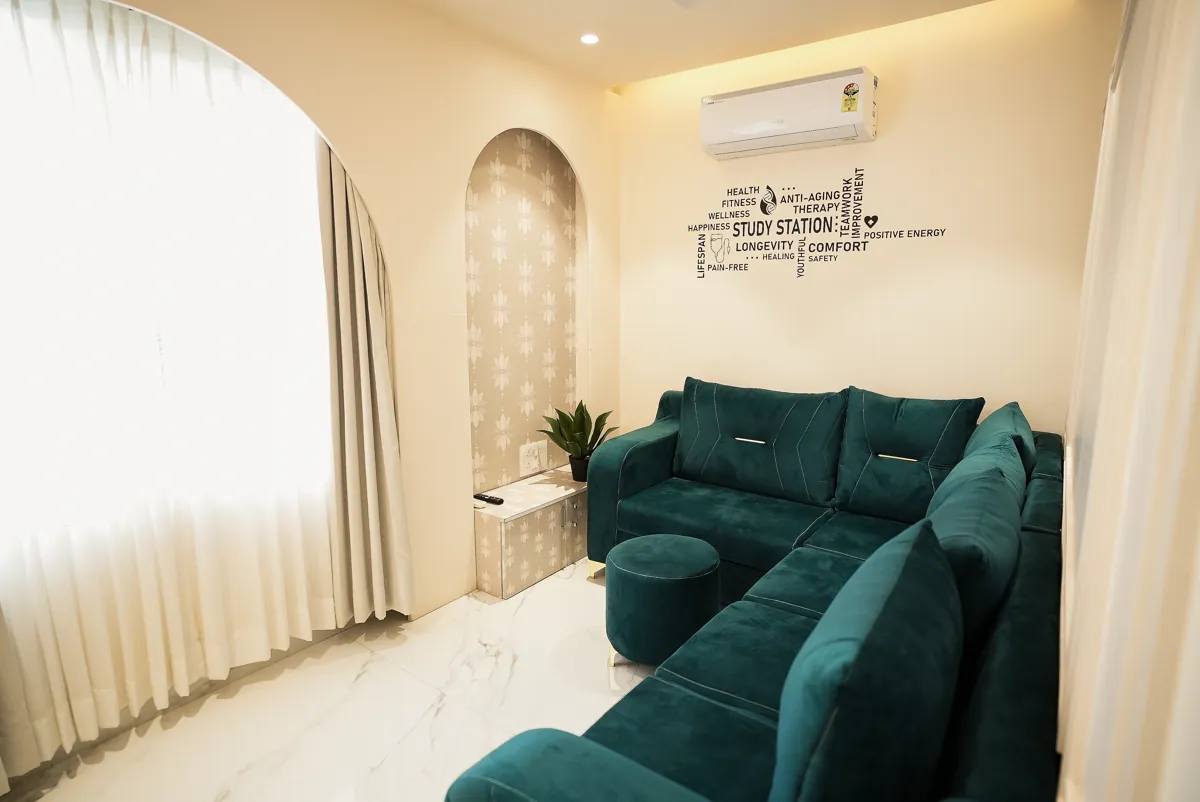 Conference room at Rewind Veda institute Nashik